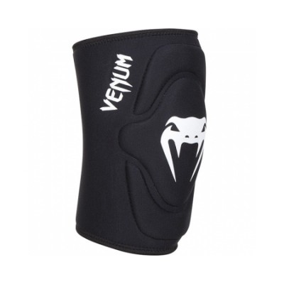 Оригинальные Наколенники Venum Kontact Lycra Knee Pad Patented - Black/White