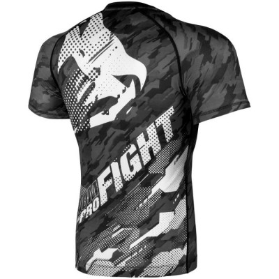 Оригинальный Рашгард Venum Tecmo Rashguard S/S - Dark Grey