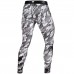 Оригинальные Компрессионные Штаны Venum Tecmo Spats - Grey/Black