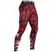Оригинальные Компрессионные Штаны Venum Tecmo Spats - Red/White