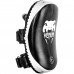 Оригинальные Тай-Пады Venum Elite Leather Kick Pads - Black/Ice