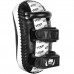 Оригинальные Тай-Пады Venum Elite Leather Kick Pads - Black/Ice
