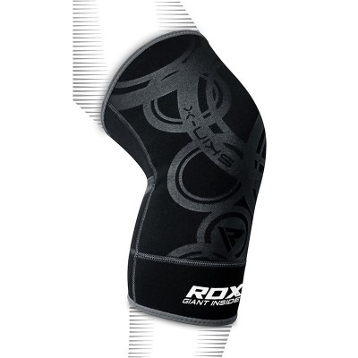 Оригинальный Неопреновый Фиксатор Колена RDX K1 Skin-X Knee Support Sleeve - Black