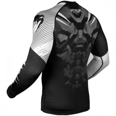 Оригинальный Рашгард Venum NoGi 2.0 Rashguard Long Sleeves - Black/White