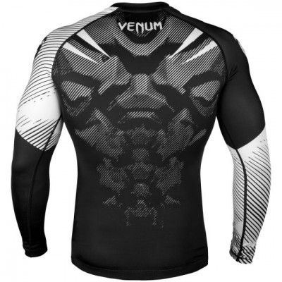 Оригинальный Рашгард Venum NoGi 2.0 Rashguard Long Sleeves - Black/White