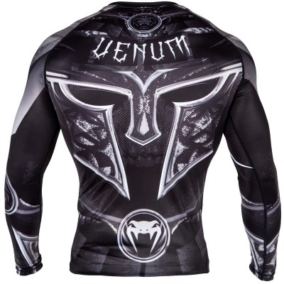 Оригинальный Рашгард Venum Gladiator LS 3.0 - Black/White