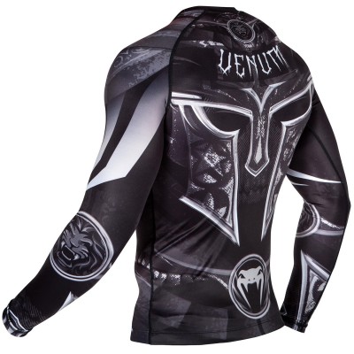 Оригинальный Рашгард Venum Gladiator LS 3.0 - Black/White