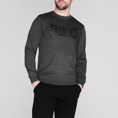 Оригинальная Кофта Everlast Long Length Sweatshirt Mens - Grey/Black