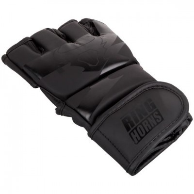 Оригинальные Перчатки Ringhorns By Venum Charger MMA Gloves - Black/Black 
