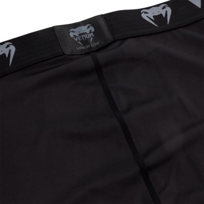 Оригинальные Компрессионные Штаны Venum Giant Compression Spats - Black/Grey