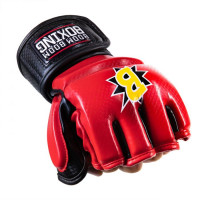 Оригинальные Перчатки BOOM BOOM Striker MMA Gloves By TITLE - Red/Black