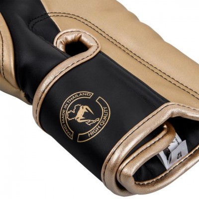 Оригинальные Боксерские Перчатки Venum Elite Boxing Gloves - Black/Gold