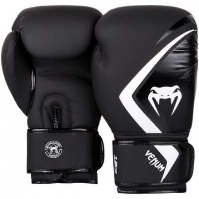 Оригинальные Боксерские Перчатки Venum Contender 2.0 Boxing Gloves - Black/White
