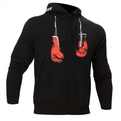 Оригинальная Толстовка TITLE Boxing Hard Fought Hoody - Black