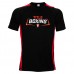 Оригинальная Тренировочная Футболка TITLE Boxing Mainstay Wicking Poly Tee - Black/Red