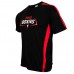 Оригинальная Тренировочная Футболка TITLE Boxing Mainstay Wicking Poly Tee - Black/Red
