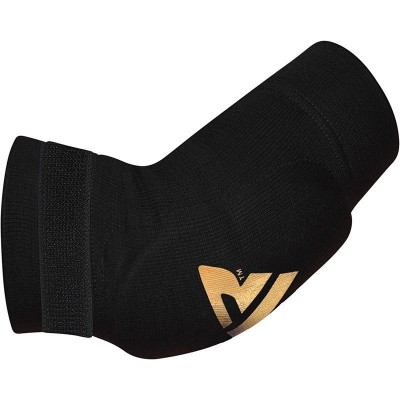 Оригинальные Налокотники RDX HY Hosiery Elbow Support Pads - Black/Gold