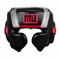 Оригинальный Шлем TITLE Boxing Valiant Training Headgear - Black