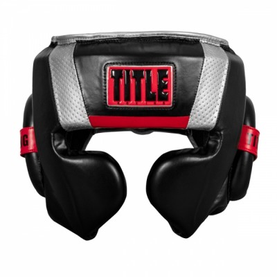 Оригинальный Шлем TITLE Boxing Valiant Training Headgear - Black