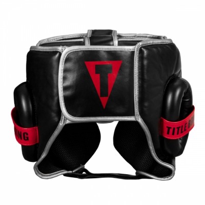Оригинальный Шлем TITLE Boxing Valiant Training Headgear - Black