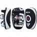 Оригинальный Тай-Пад RDX T3 Muay Thai Kick Pads - Black/White