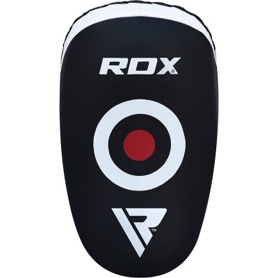 Оригинальный Тай-Пад RDX T3 Muay Thai Kick Pads - Black/White
