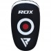 Оригинальный Тай-Пад RDX T3 Muay Thai Kick Pads - Black/White