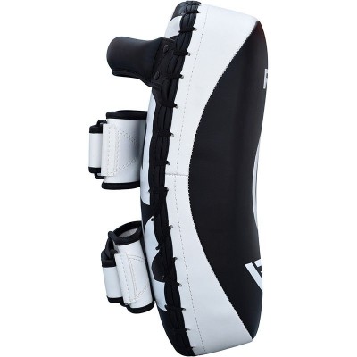Оригинальный Тай-Пад RDX T3 Muay Thai Kick Pads - Black/White