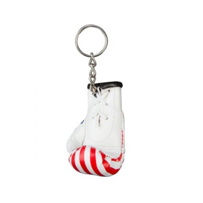 Оригинальный Брелок TITLE Excel Boxing USA Glove Keyring - White