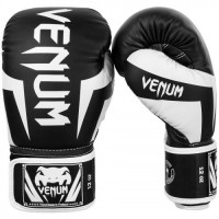Оригинальные Боксерские Перчатки Venum Elite Boxing Gloves - Black/White