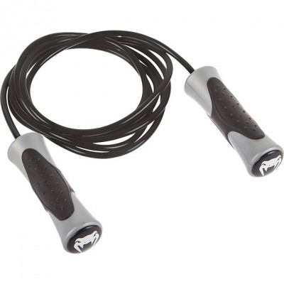 Оригинальная Скакалка Venum Challenger Speed Jump Rope - Black/Grey
