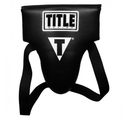 Оригинальная Защита Паха TITLE Boxing Groin Protector Plus 2.0 - Black
