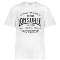 Оригинальная Футболка Lonsdale Boxing T Shirt Mens - White